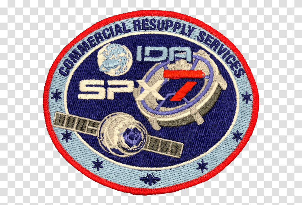 Crs Spacex 7 Emblem, Rug, Logo, Symbol, Trademark Transparent Png
