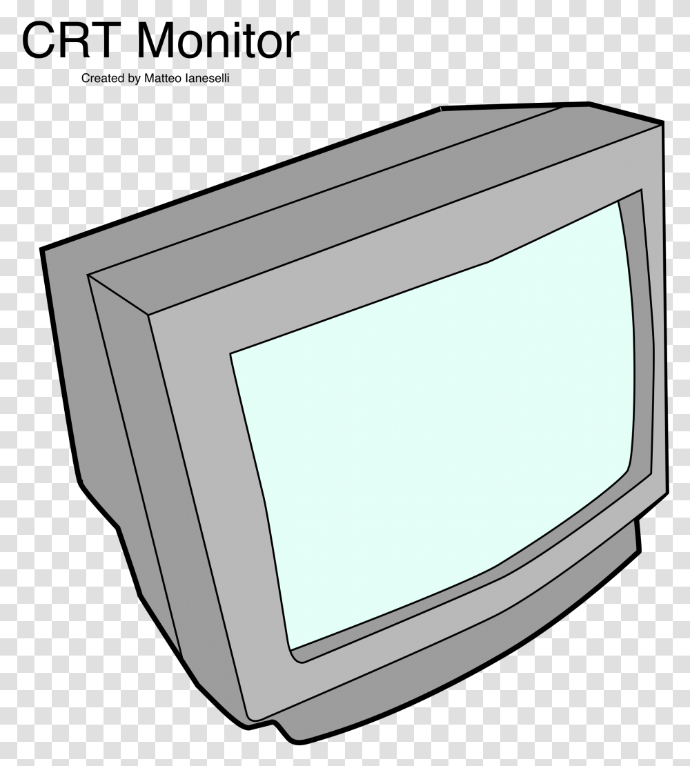 Crt Monitor Icons, Screen, Electronics, Display, TV Transparent Png