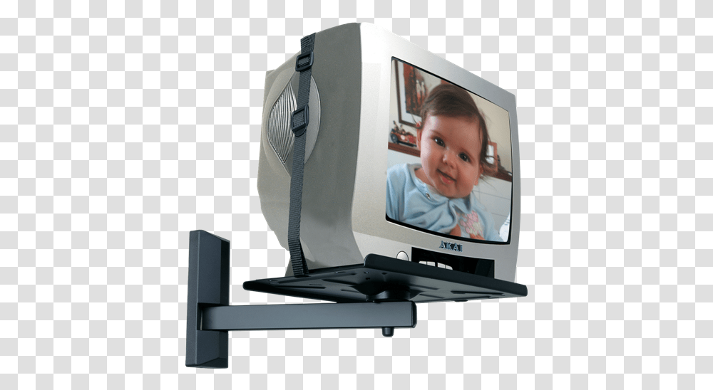Crt Tv Wall Brackets Wall Mount For Samsung Tv 21 Inch, Person, Human, Monitor, Screen Transparent Png