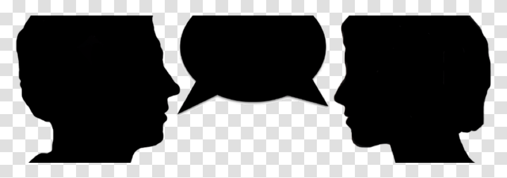 Crucial Conversations In Your Company Talking Clipart With Background, Silhouette, Animal, Sea Life Transparent Png