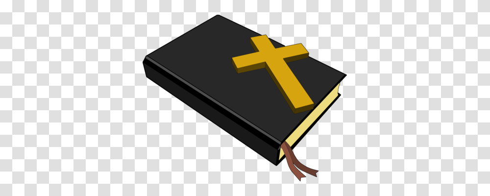 Crucifix Christian Cross Black Silhouette Jesus Transparent Png