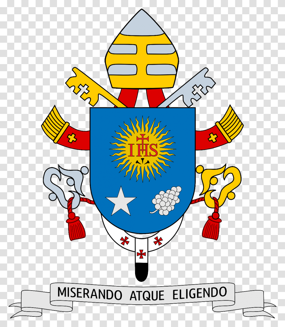 Crucifix Clipart Ash Cross Pope Francis Crest, Armor, Shield Transparent Png