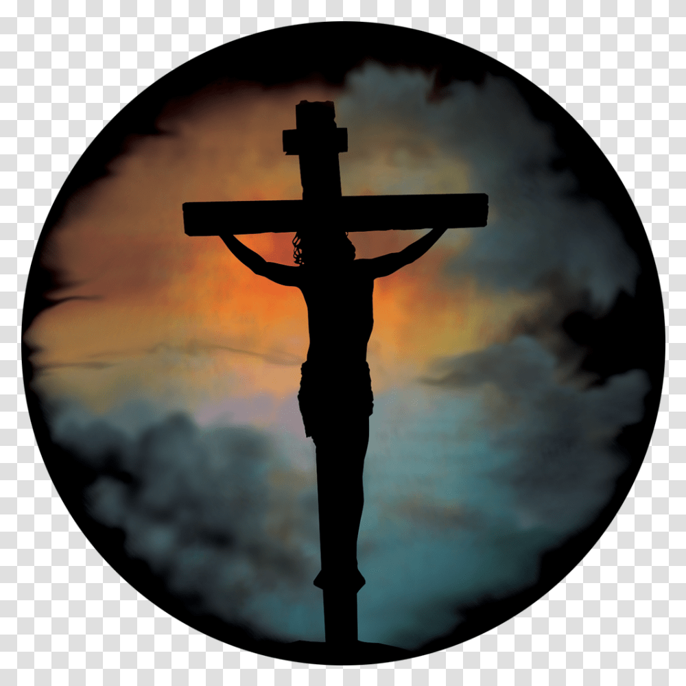 Crucifix, Cross, Silhouette Transparent Png