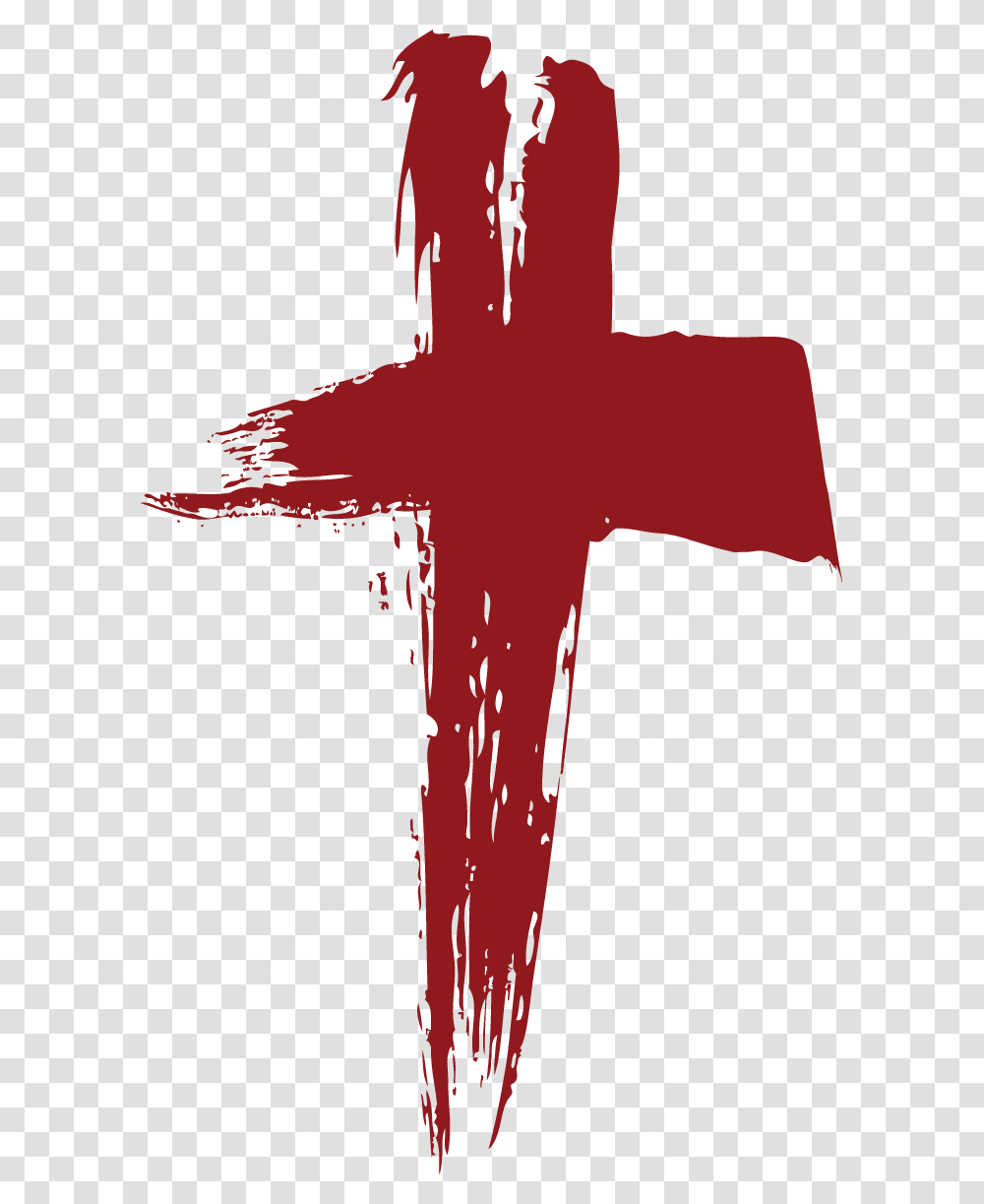 Crucifix, Cross, Bow, Logo Transparent Png