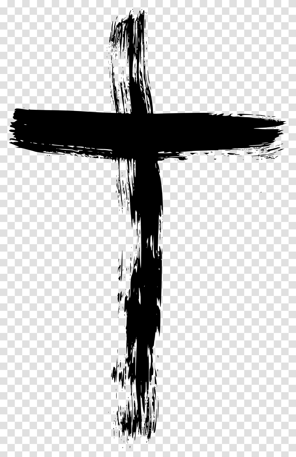 Crucifix Vector Brush Background Free Cross Clipart, Gray, World Of Warcraft Transparent Png