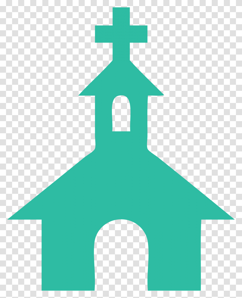 Crucifixion Of Jesus Clipart Church Symbol On Map, Cross, Triangle, Hanger, Star Symbol Transparent Png