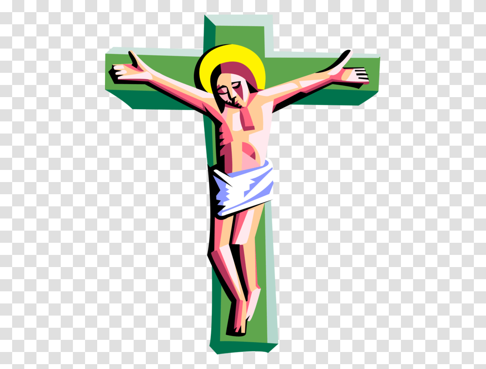 Crucifixion With Christ On The Cross, Outdoors, Nature, Costume Transparent Png
