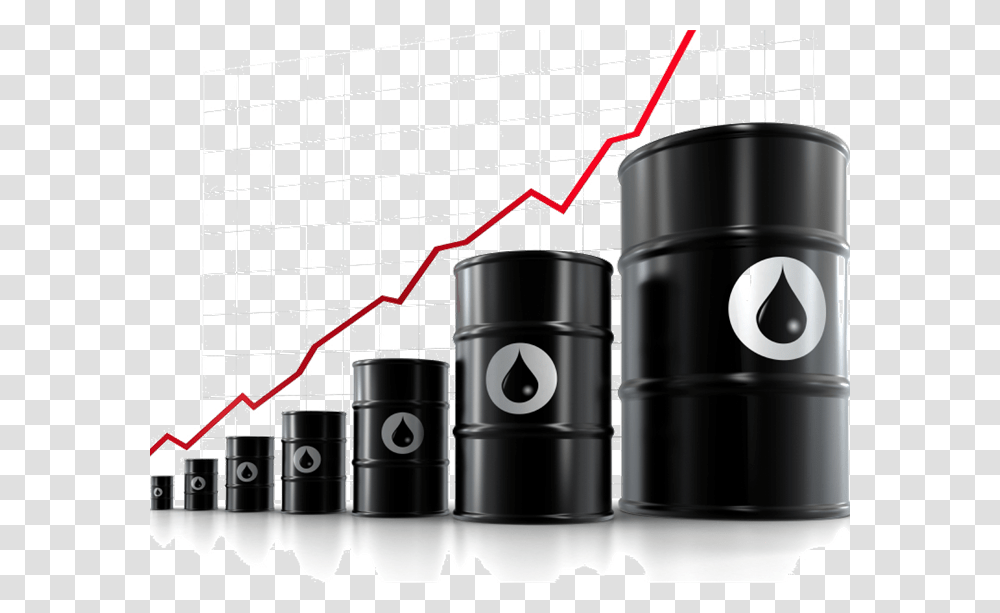 Crude Oil Barrel Picture Crude Oil, Cylinder, Keg Transparent Png