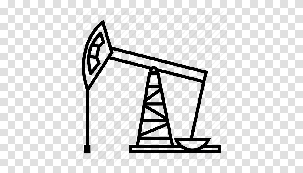 Crude Oil Fuel Gas Oil Pump Pump Pumpjack Icon, Furniture, Chair, Cradle, Stand Transparent Png