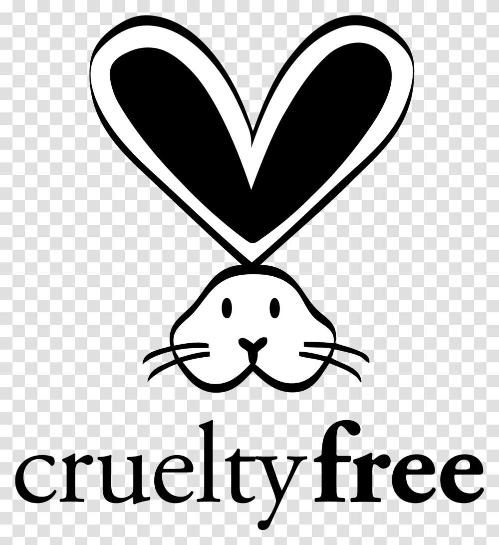 Cruelty Free People For The Ethical Treatment Of Animals Cruelty Free Logo Black And White, Label, Text, Giant Panda, Wildlife Transparent Png