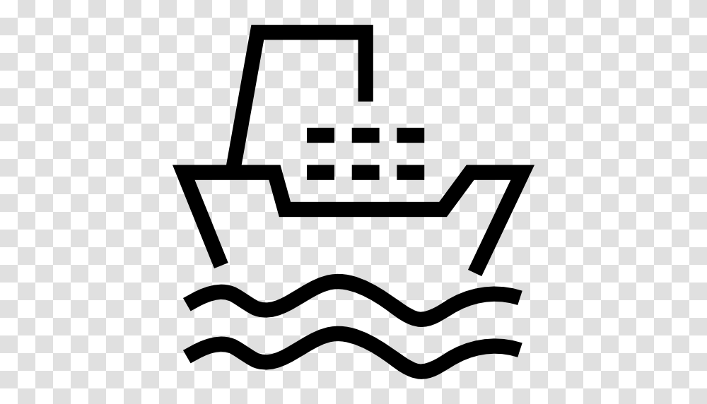 Cruise Icon, Stencil, Number Transparent Png