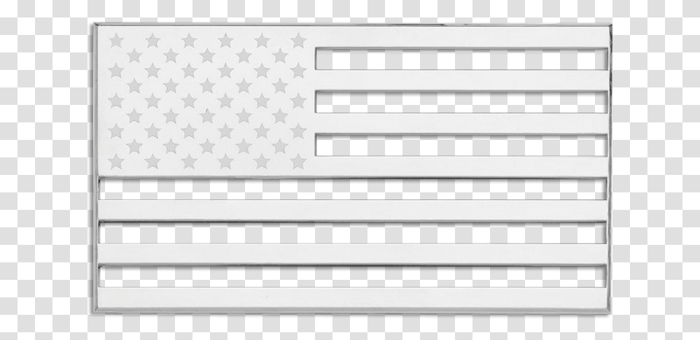 Cruiser Accessories American Flag Auto Decal Bandera Americana Blanco Y Negro, Home Decor, Grille, Linen Transparent Png
