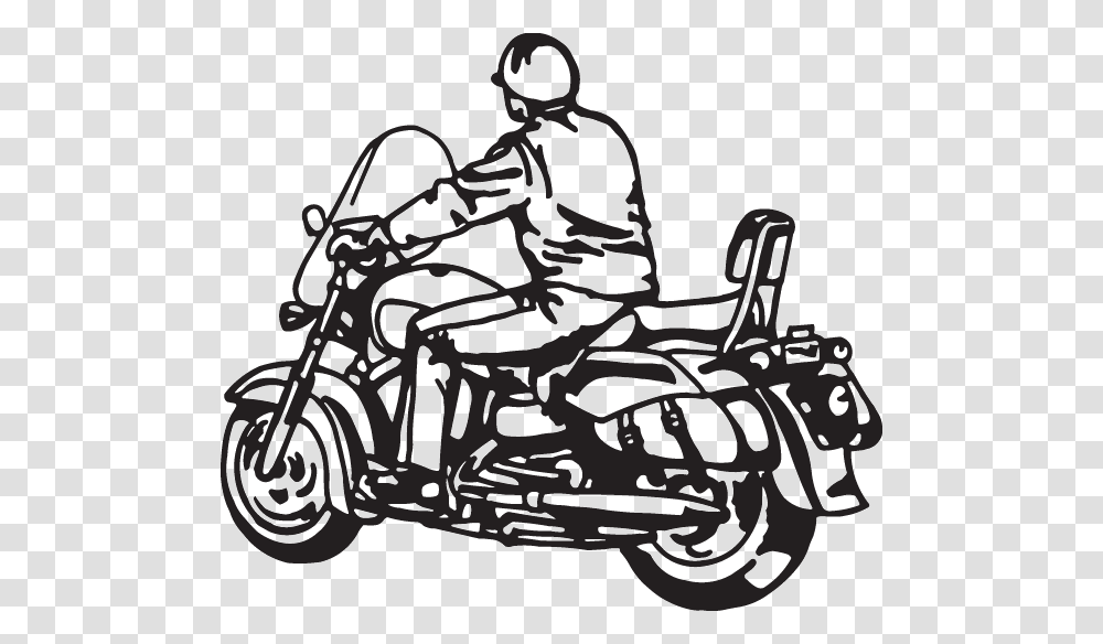 Cruisin On A Motorcycle Decal, Vehicle, Transportation, Motor Scooter, Vespa Transparent Png