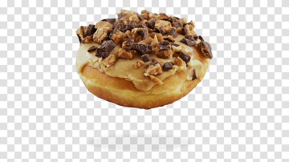 Crunch Bismark Donut, Food, Sweets, Pizza, Bread Transparent Png