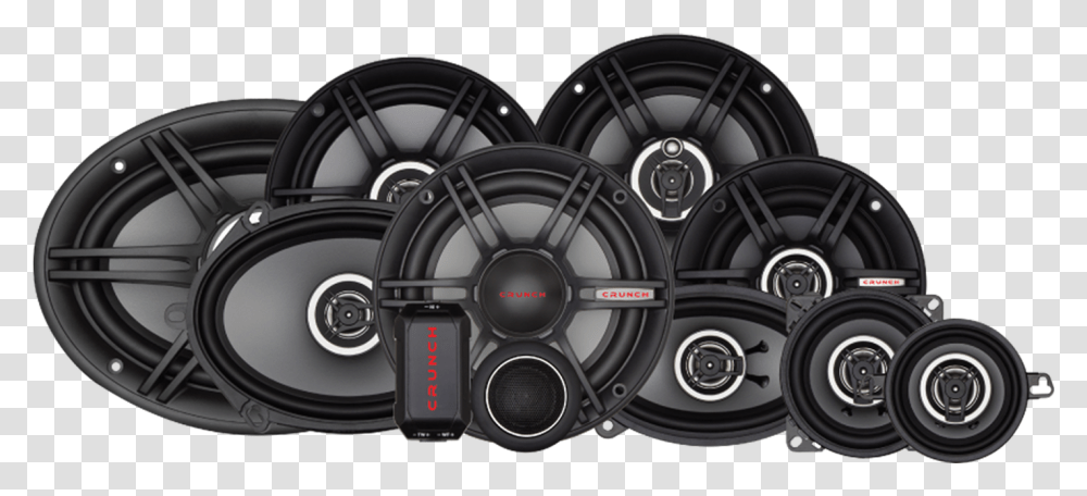 Crunch Cs65c Full Range 2 Car Speaker System, Electronics, Audio Speaker, Clock Tower, Architecture Transparent Png