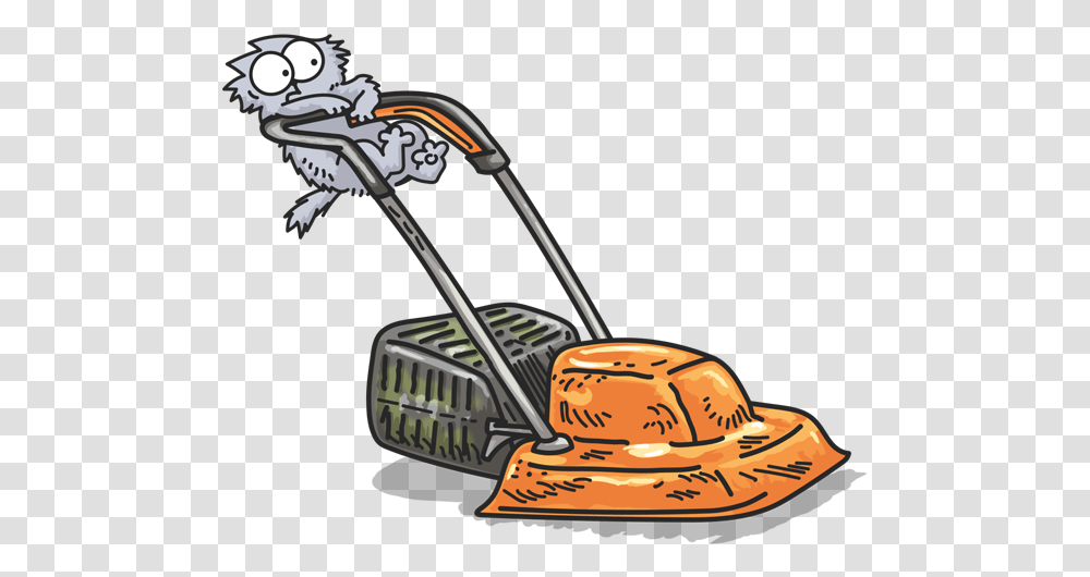 Crunch Time Messages Sticker, Tool, Lawn Mower Transparent Png