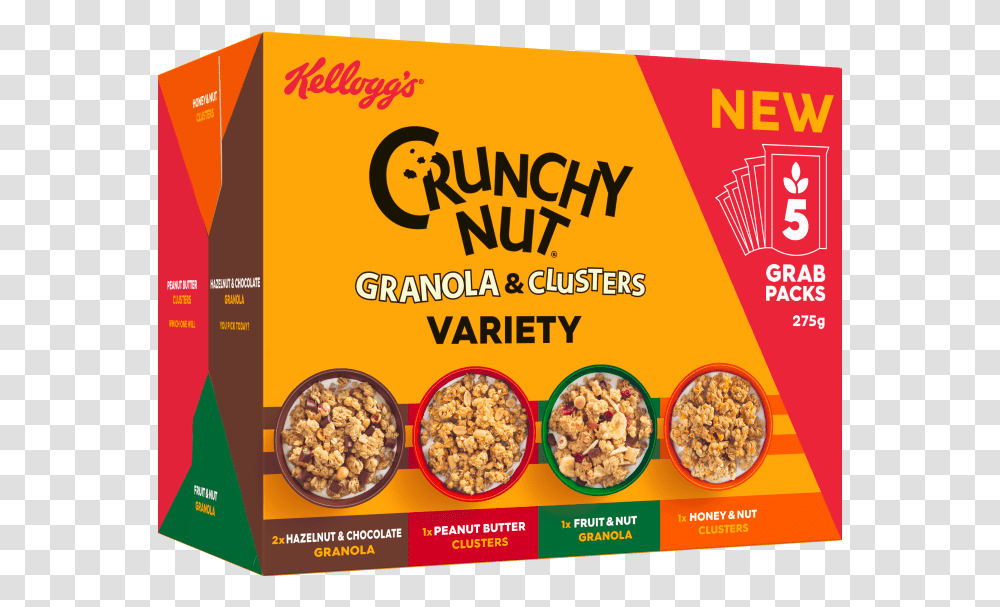 Crunchy Nut Clusters, Advertisement, Flyer, Poster, Paper Transparent Png