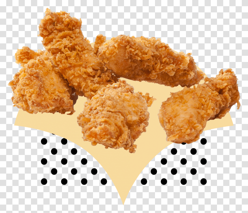 Crunchy Tenders Website Menu 01 Fried Chicken Wings, Food, Nuggets Transparent Png