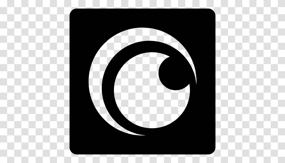 Crunchyroll Icon, Moon, Outer Space, Astronomy, Outdoors Transparent Png
