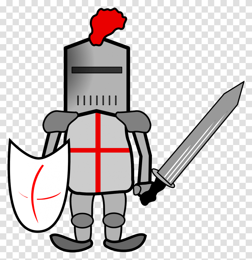 Crusader Armour Knight Free Photo Cartoon Knights Middle Ages, Armor, Fireman Transparent Png