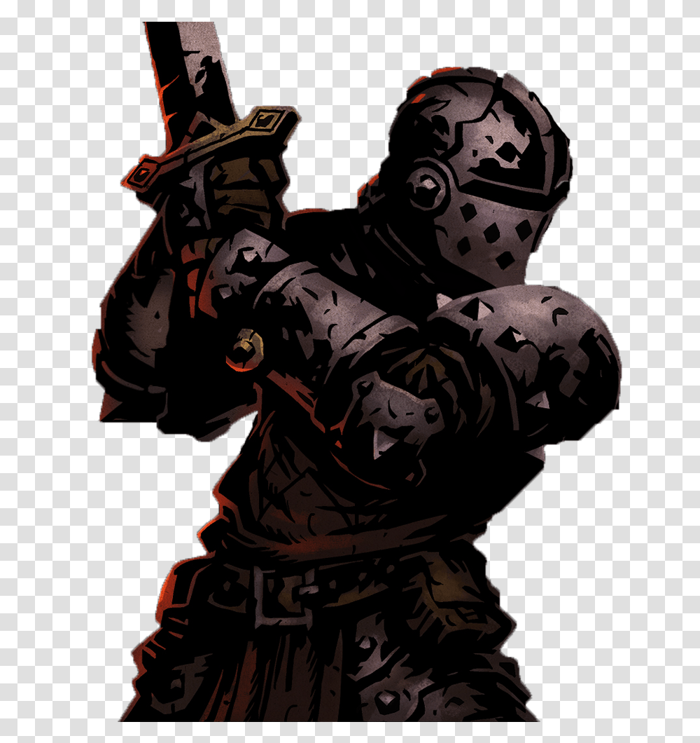Crusader Darkest Dungeon Crusader, Person, Human, Helmet Transparent Png