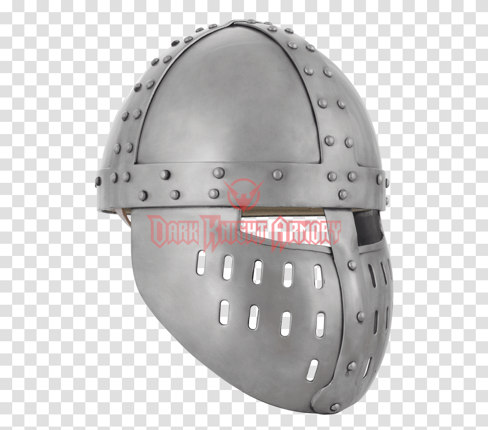 Crusader Helmet Download Goaltender Mask, Apparel, Crash Helmet, Hardhat Transparent Png