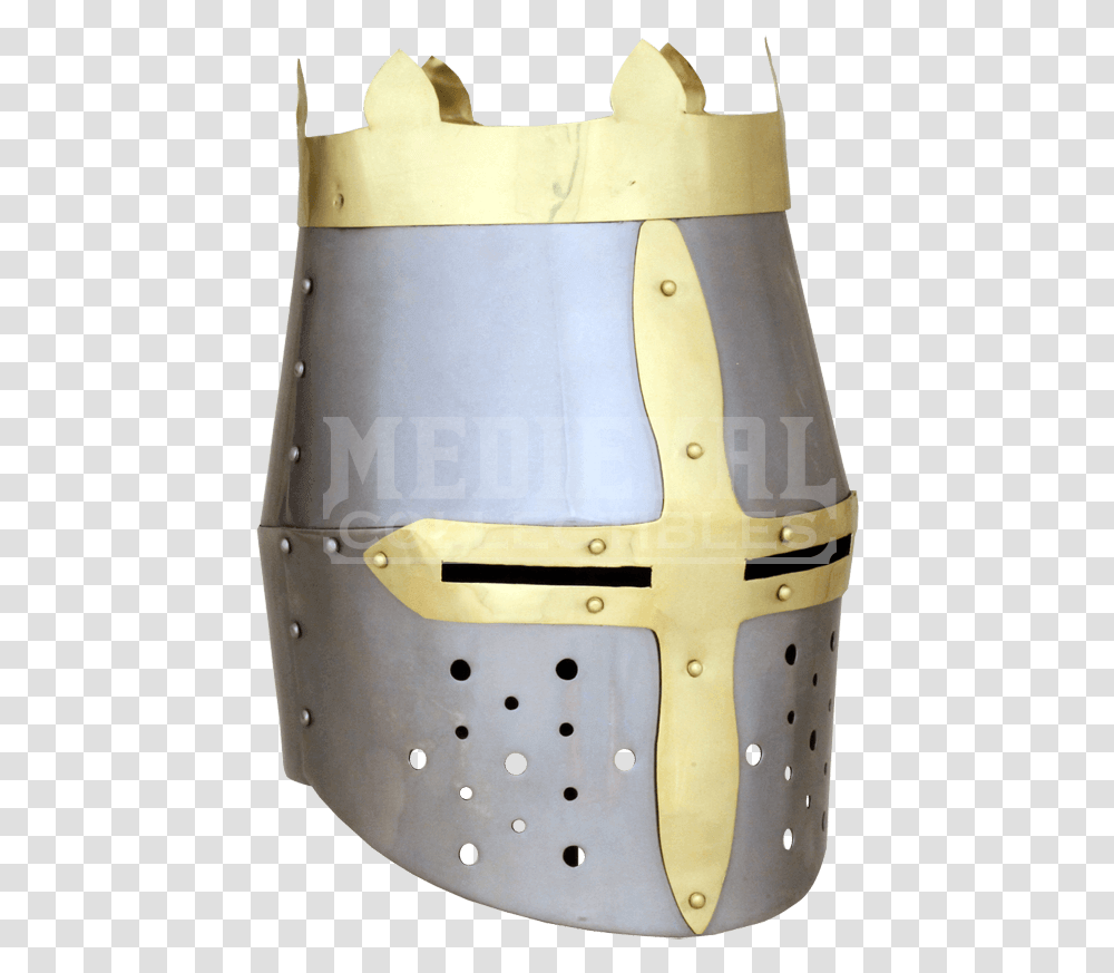 Crusader Helmet Picture Helmet Crown, Armor, Clothing, Tin, Can Transparent Png