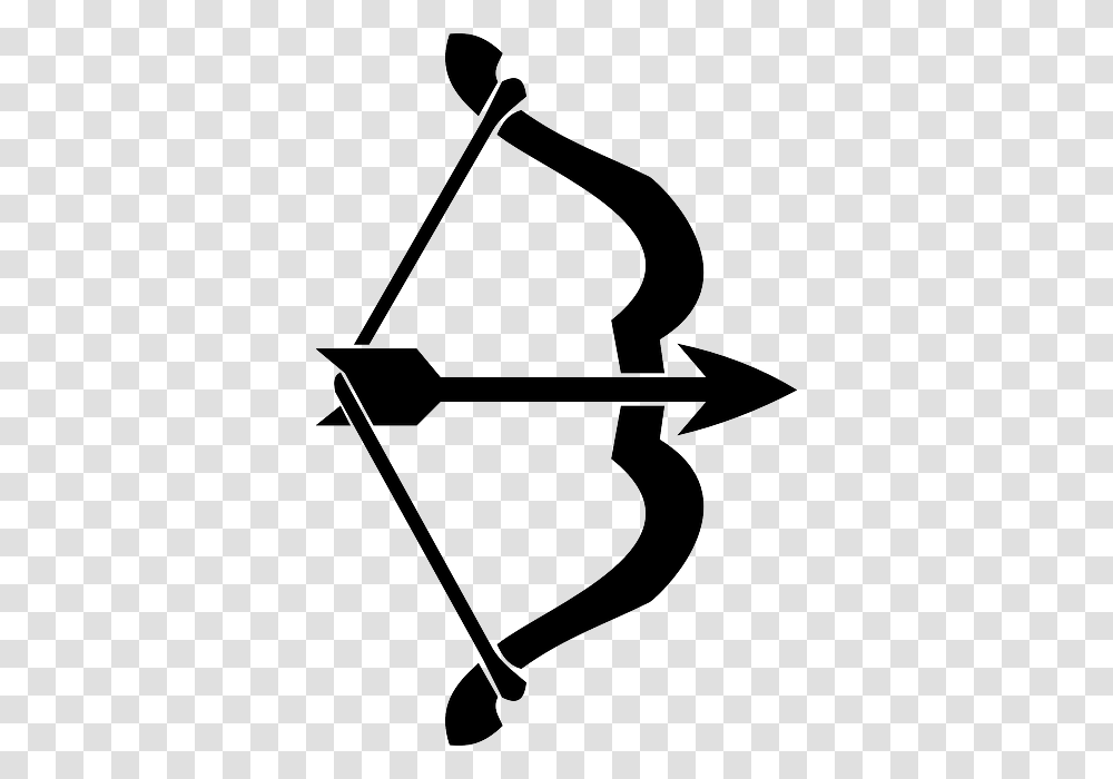 Crusader Shield Clip Art Black And White, Bow, Arrow, Shovel Transparent Png