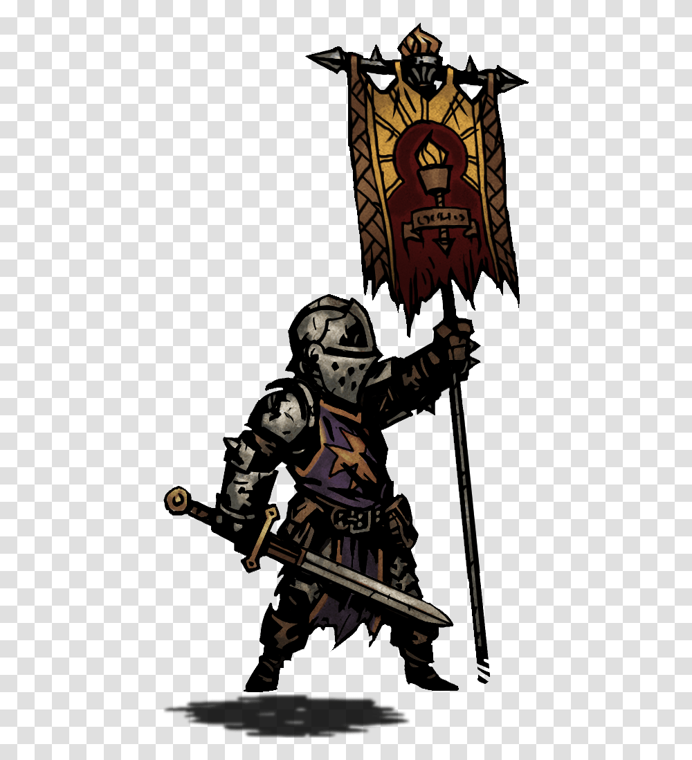 Crusader Sprite Attack Banner, Person, Human, Knight, Poster Transparent Png
