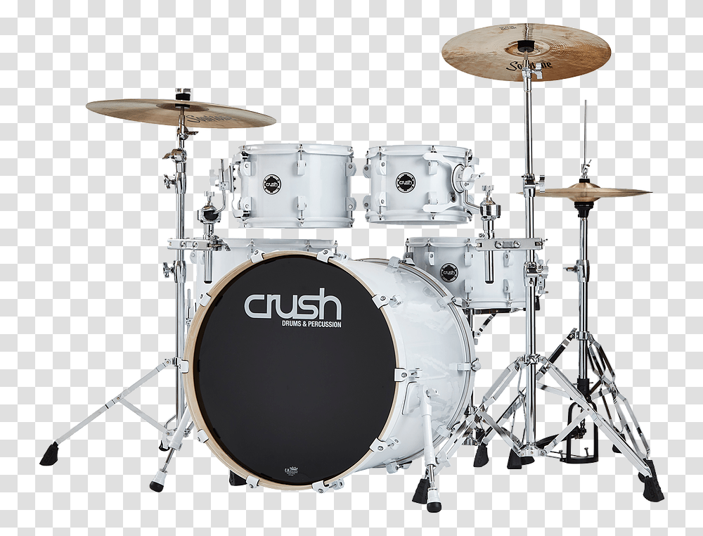 Crush Chameleon 5pc Drum Set W Zildjian Planet Z Cym Crush Drums, Percussion Transparent Png