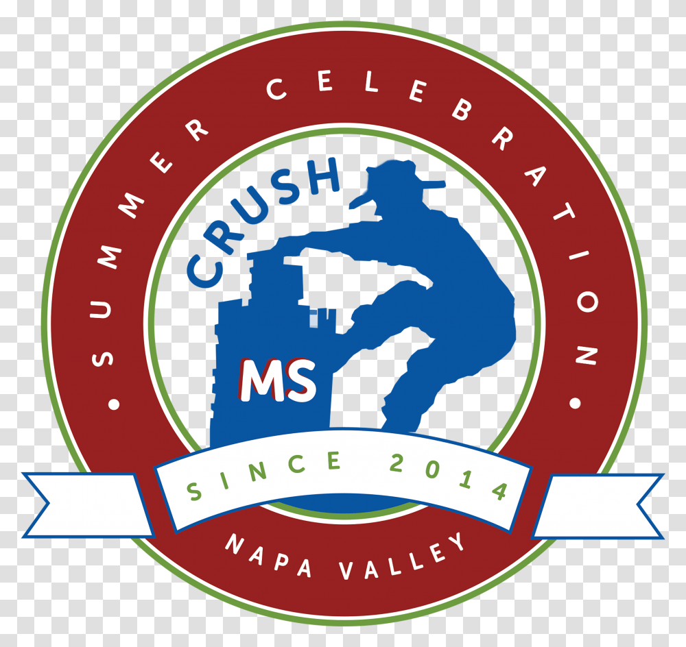 Crush Ms Logo Trans Emblem, Label, Text, Number, Symbol Transparent Png