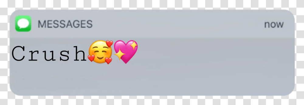 Crush Notification Text Textmessage Love Text From Crush Notification, Heart, Ball Transparent Png