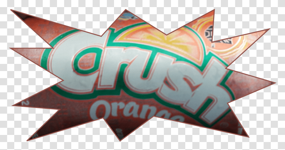 Crush Pow Superhero Comics Orange Sticker By Etbey Language, Soda, Beverage, Cushion, Tin Transparent Png