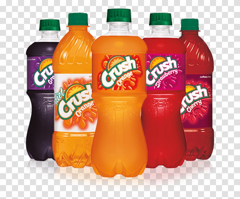 Crush Soda Crush Soda, Beverage, Drink, Bottle, Pop Bottle Transparent Png