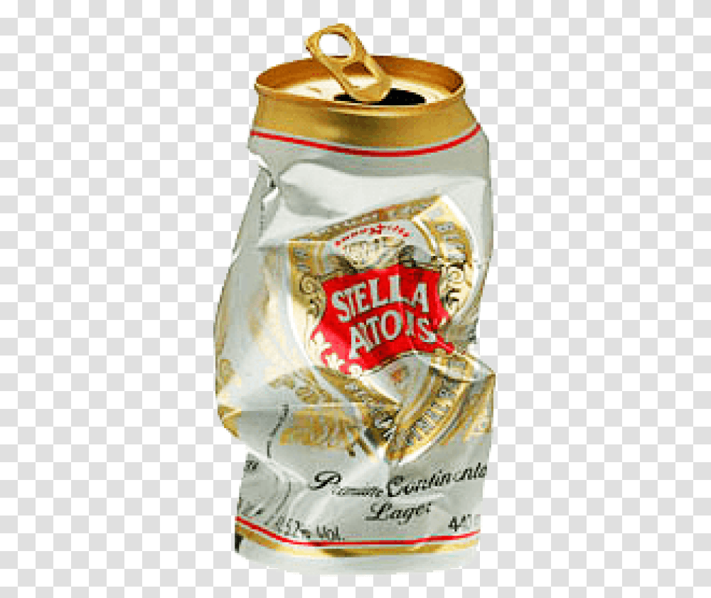 Crushed Beer Can Clipart Crushed Beer Can, Food, Sweets, Bag, Wedding Cake Transparent Png