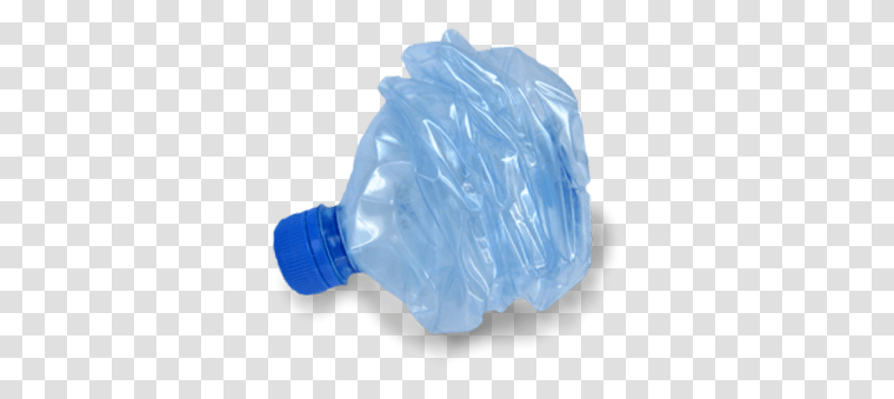 Crushed Water Bottle Trash Plastic Bottle, Plastic Bag Transparent Png