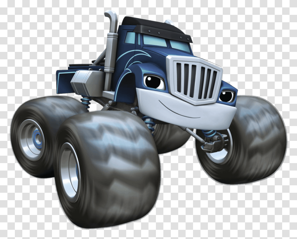 Crusher Blaze And The Monster Machines Voice, Car, Vehicle, Transportation, Helmet Transparent Png