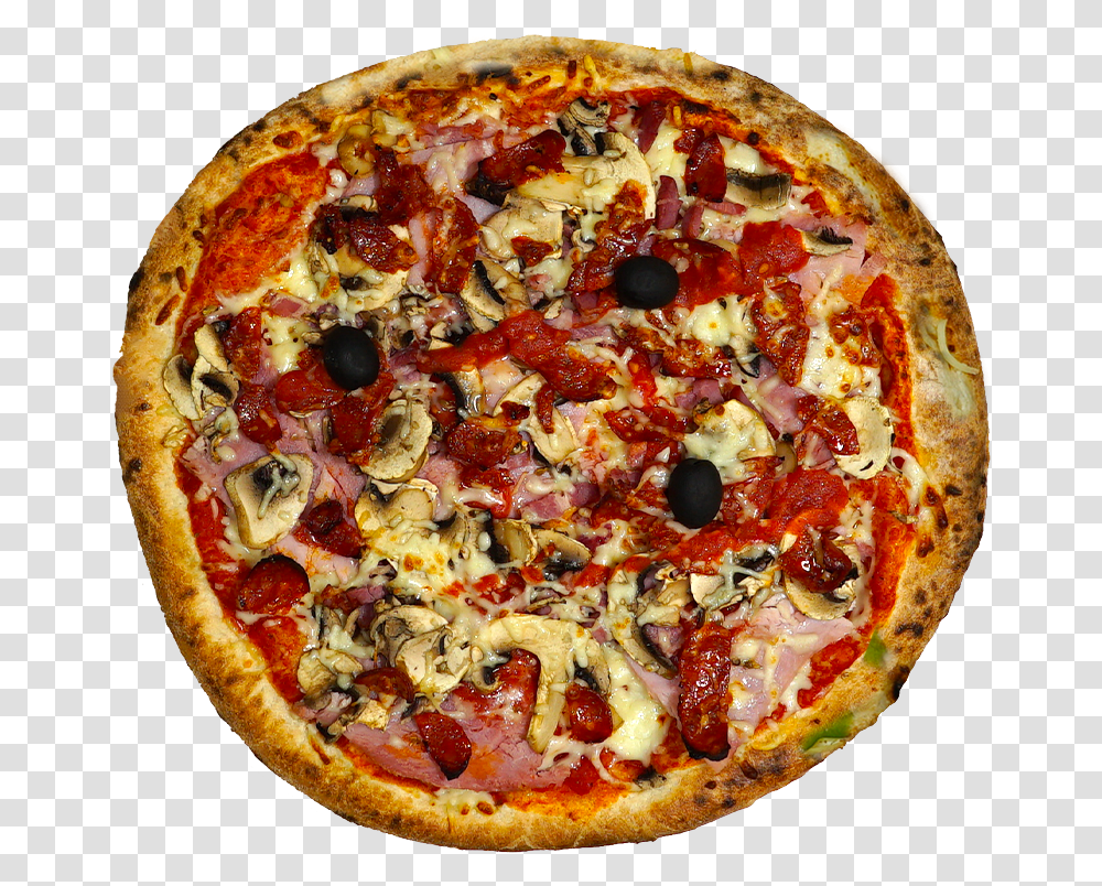 Crust Pizza Mediterranean Lamb, Food, Meal, Dish Transparent Png