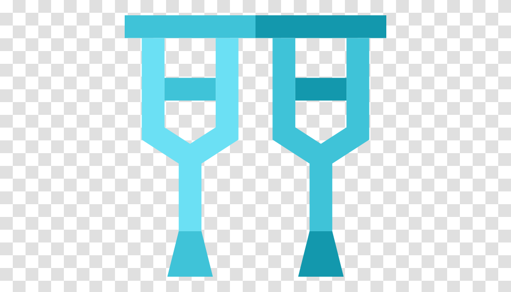 Crutch, Hand, Cross, Emblem Transparent Png