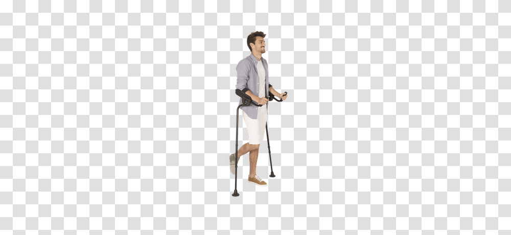 Crutch, Person, Leisure Activities, Sleeve Transparent Png