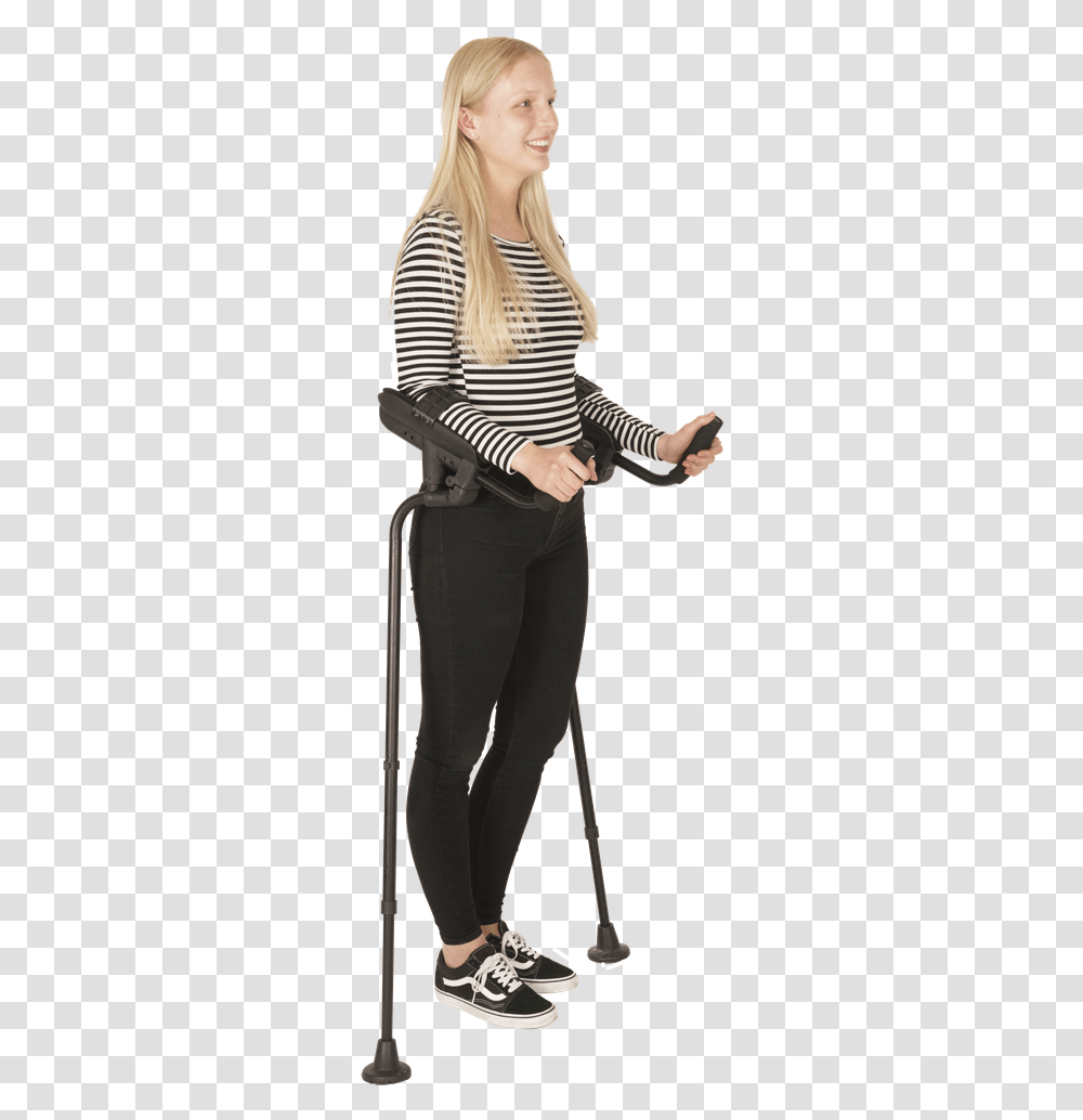 Crutches Crutch, Person, Performer, Chair Transparent Png
