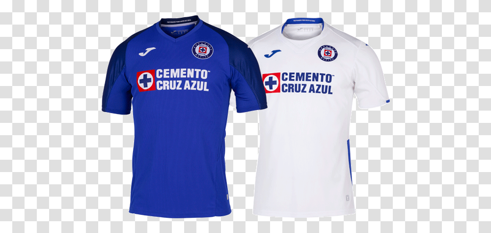 Cruz Azul Football Club Joma Cruz Azul Jersey 2020, Clothing, Apparel, Shirt, Person Transparent Png