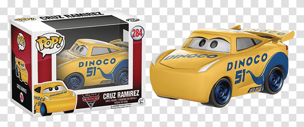 Cruz Ramirez Pop, Car, Vehicle, Transportation, Tire Transparent Png