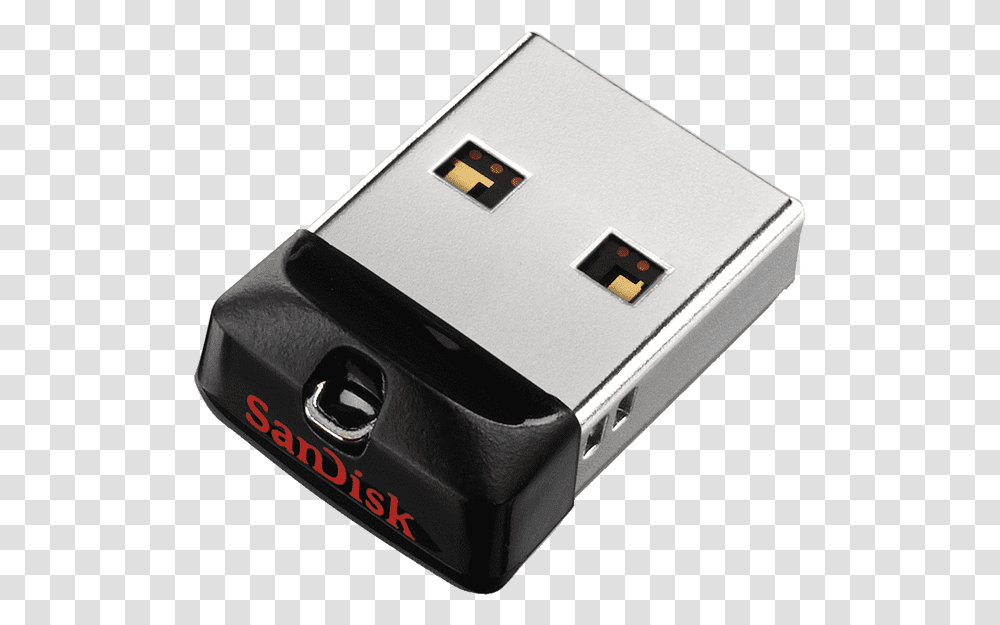 Cruzer Fit Usb Flash Drive Sandisk Cruzer Fit, Adapter, Box, Electronics, Plug Transparent Png