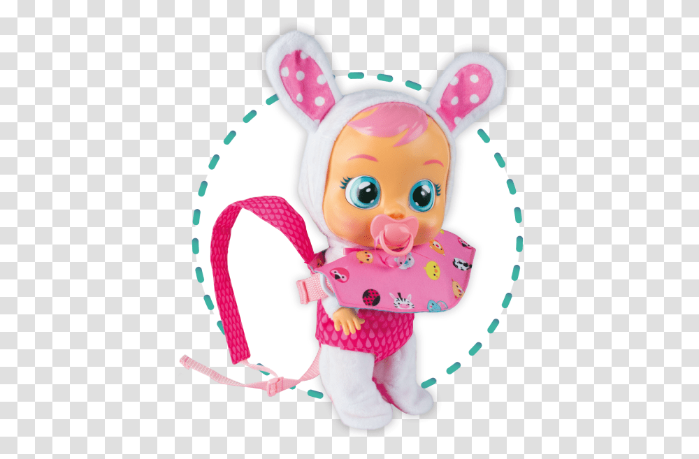 Cry Babies Baby Carrier Bebs Llorones De Colombia, Doll, Toy, Rattle Transparent Png