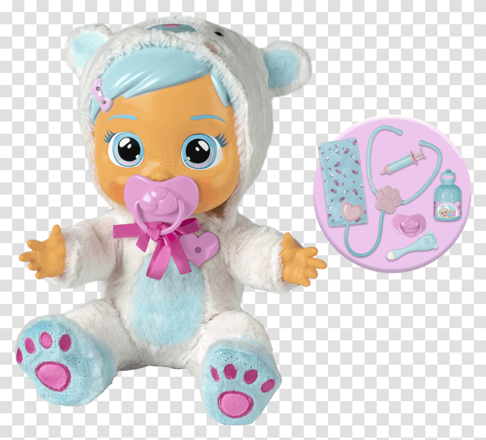 Cry Babies Kristal, Toy, Doll, Plush, Figurine Transparent Png