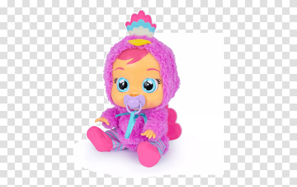 Cry Babies Lizzy Baby Doll Peacock 91665 Cry Babies Lizzy, Toy, Sweets, Food, Confectionery Transparent Png