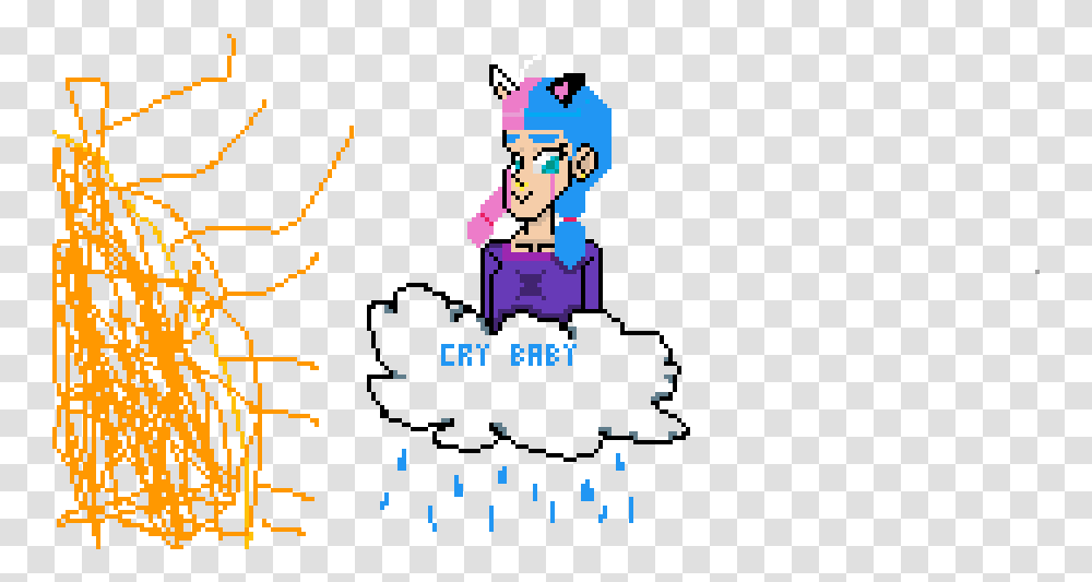 Cry Baby Kitty Cartoon, Pac Man Transparent Png