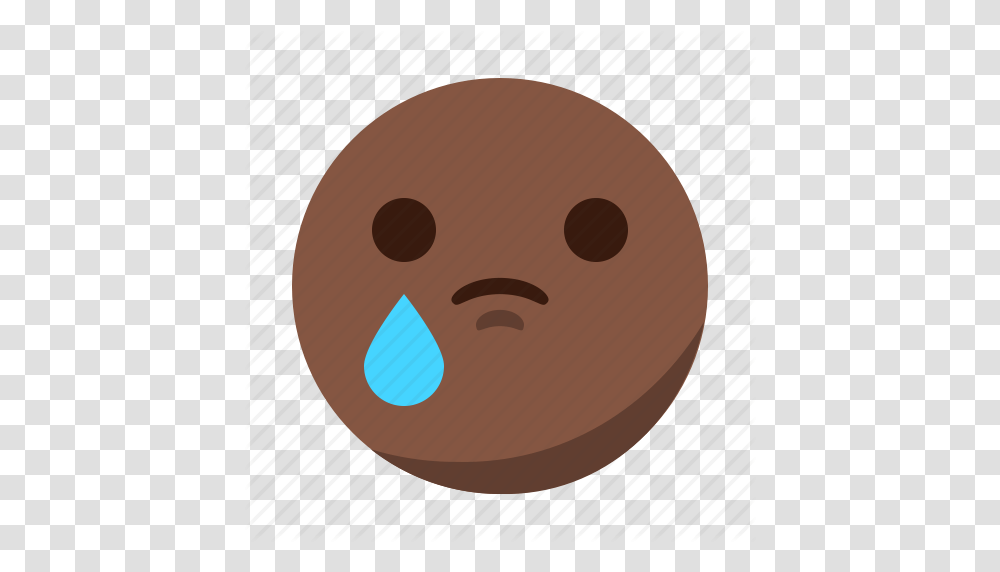 Cry Depressed Emoji Emoticon Face Sad Tear Icon, Food, Sweets, Plant, Dessert Transparent Png