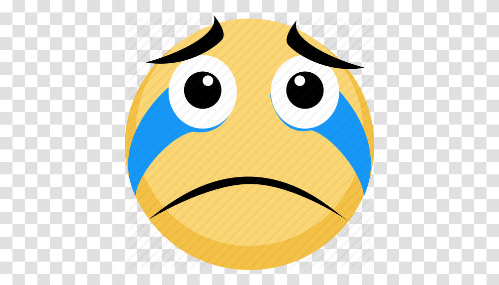 Cry Emoji Emotion Facebook Sad Sadness Icon, Beak, Bird, Animal, Balloon Transparent Png